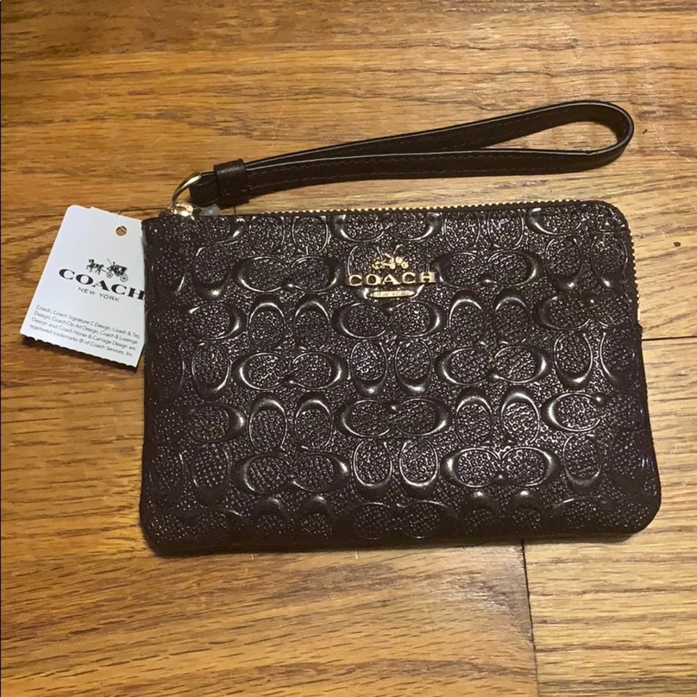 COACH wristlet